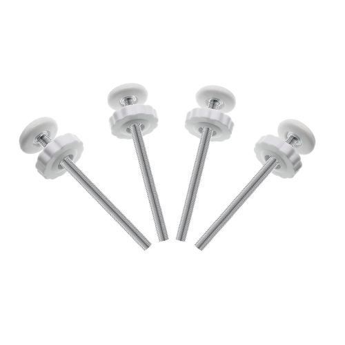 4Pcs Universal Baby Gate Threaded Spindle Rod, M8 1