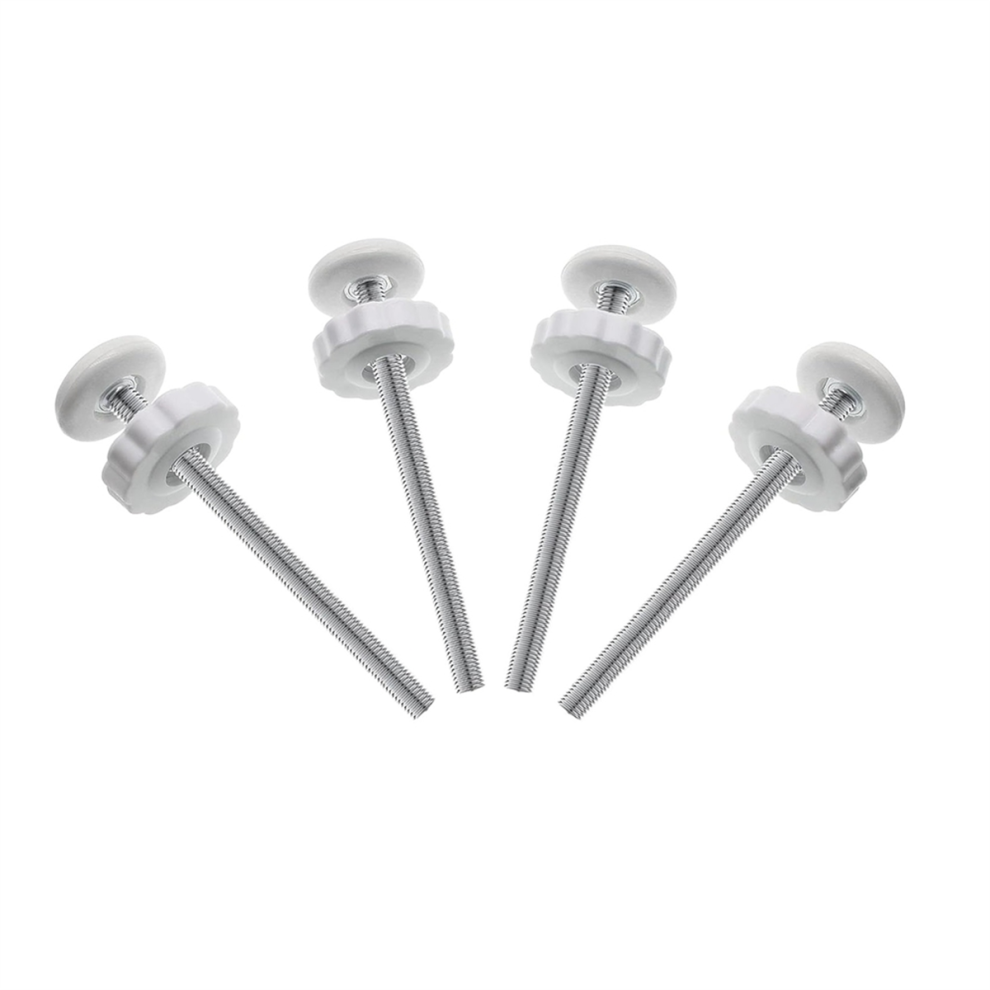 4Pcs Universal Baby Gate Threaded Spindle Rod, M8 Semoic