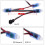 50 Stücke 4M/6,5 Meter DC5V WS2811 Vollfarb-LED-Pixel 4