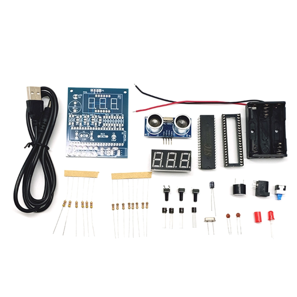 51 Single-Chip Microcomputer Ultrasonic Distance M 4853205640542