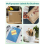 50x50mm Transparent Round Thermal Label Strong Adh 4