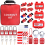 56 Pcs Lockout Tagout Kit Safety Electrical with C 2