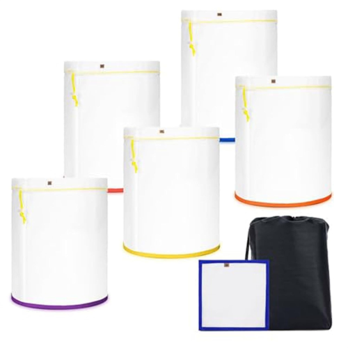 5er-Pack 5-Gallonen-Filterbeutel aus Netzgewebe, 5-Gallonen-Beutel,