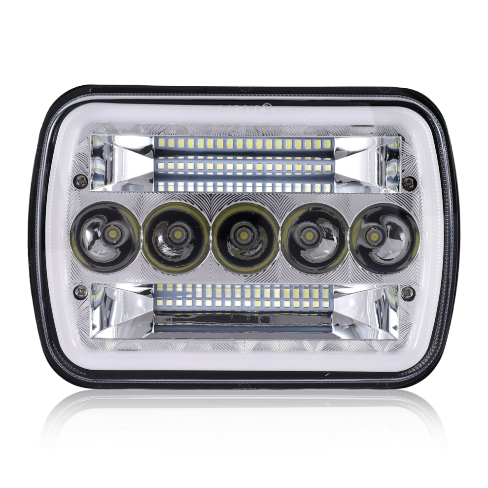 5X7inch 7X6inch Led Headlight Hi-Lo Beam Drl For X 4851449350609