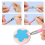 6 Pieces 2x2inch Pink Rubber Engraving Block, Tool 7