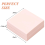 6 Pieces 2x2inch Pink Rubber Engraving Block, Tool 5