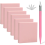 6 Pieces 2x2inch Pink Rubber Engraving Block, Tool 1