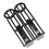 6 Pcs Billardtisch Pocket Rail Billard Slide T 8