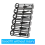 6 Pcs Billardtisch Pocket Rail Billard Slide T 7