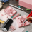 6 Pack Rubber Block Stamp Carving Blocks Pink Lino 5