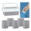 6 PCS Handheld Pool Pumice Stones Clean Block with 3