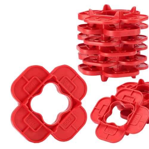 6 Packs 4-in-1 Multi-Size Deck Spacer Tool (5/32in 1