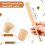 6 Pcs Unfinished Mini Baseball Bat Unpainted Small 3