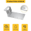 6 Post Brackets, Target Hanger,Fence Bracket for S 8