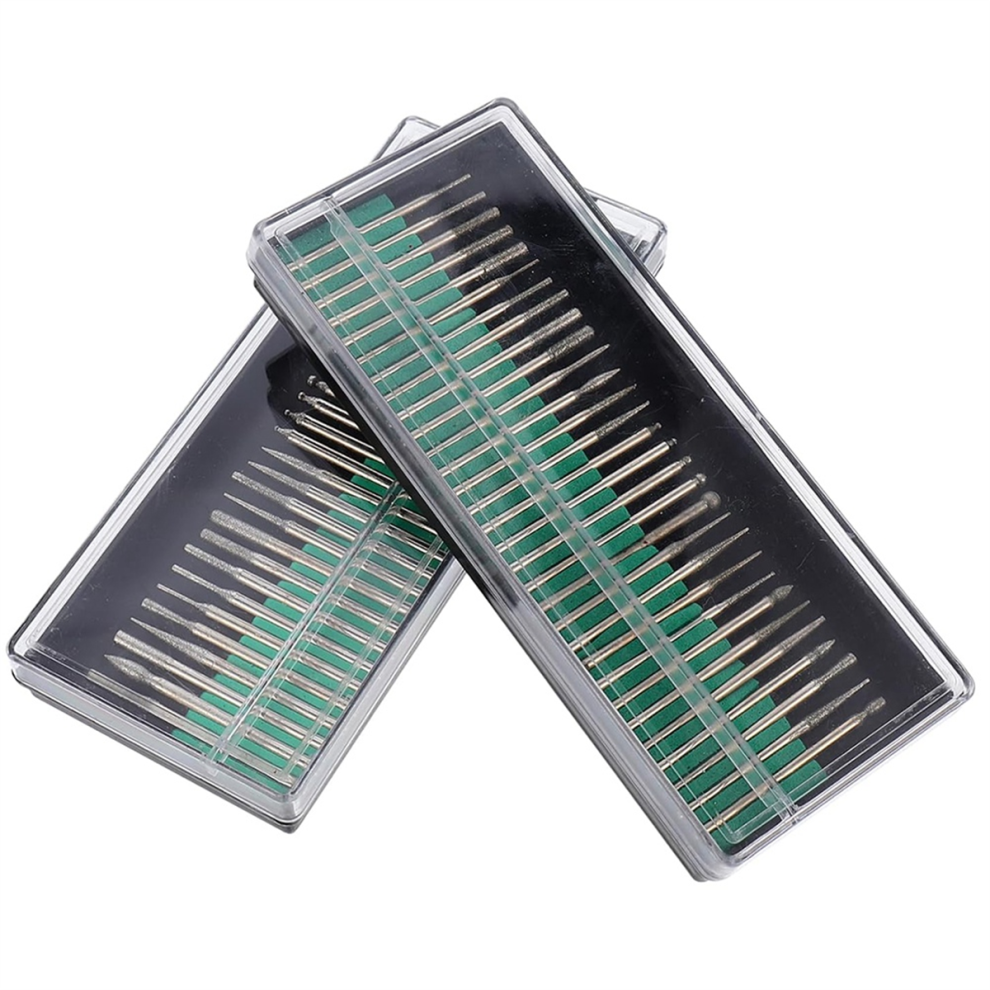 60Pcs Burr Bits For Rotary Tools Versatile Grindin 4853205671355