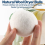 6Pcs Wool Dryer Balls- Premium Natural - Made with 5