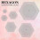 6Pcs Hexagon Quilting Vorlage Acryl Lineale & Te 8