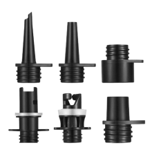 6Pcs Luftventil Adapter Schlauchboot Fußpumpe H