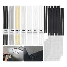 75Pcs 13 inch Plastic Welding Rods Assorted Set wi