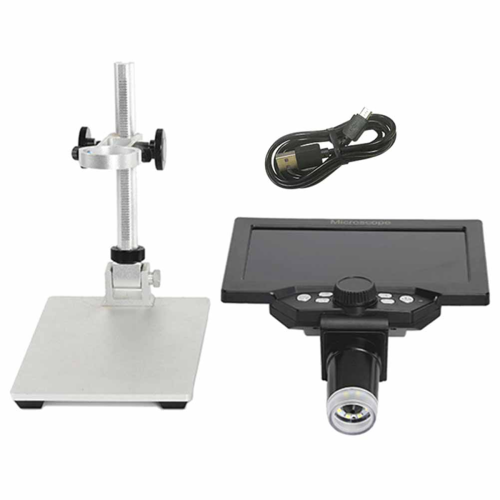 7 Inch LCD Digital Microscope 1200X Zoom, 12MP Hig
