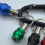 6pcs Keychain Quick Change Connecting Rod 1/4 Hexa 6