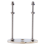 8 Packungen Metall-Skateboard-Deck-Display-Wandhalterung mit 7