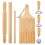 7-Piece Gnocchi Pasta Making Tools, Wooden Board w 2