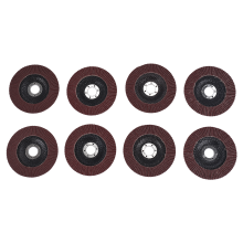 8Pcs Aluminium Oxid Discs 125mm Schleifen 40/60/80/