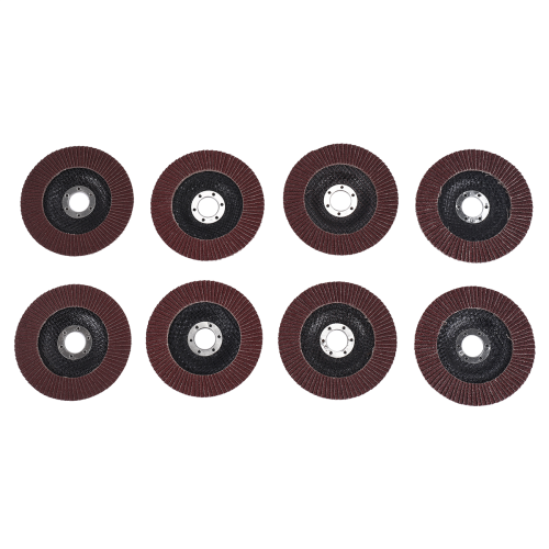 8Pcs Aluminium Oxid Discs 125mm Schleifen 40/60/80/