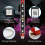 8PCS Underglow LED Light Kit, App Control Multicol 7