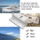 8PCS Solar Panel Montage Halterung Kits Dach Z-Styl 9