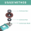 9Pcs Winkel Grinder Flansch Mutter Schlüssel Kit 5/8-11 Me 7