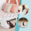 Adjustable 3 Steps Litter Box Ramp with Filter Fun 9