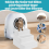 Adjustable 3 Steps Litter Box Ramp with Filter Fun 6