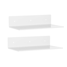 Acrylic Floating Shelf Small Storage Rack Wall-Mou