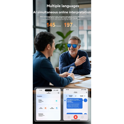 AI Smart Glasses Bluetooth 5.4 with Speaker 145 La 2