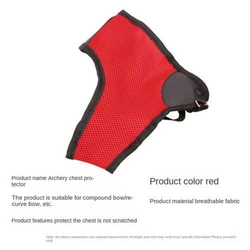 Bogenschießen Brustschutz Composite Recurvebogen und 2