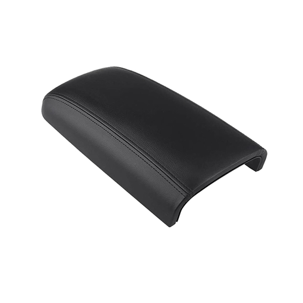 Auto Pu Leather Center Console Lid Armrest C Black 4853205688940