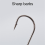Arrows Three-Edged Lead Hook Barb Anti-Fall Primar 5