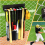 Bats Holder Baseball Organizer Hanging Display, Ga 5