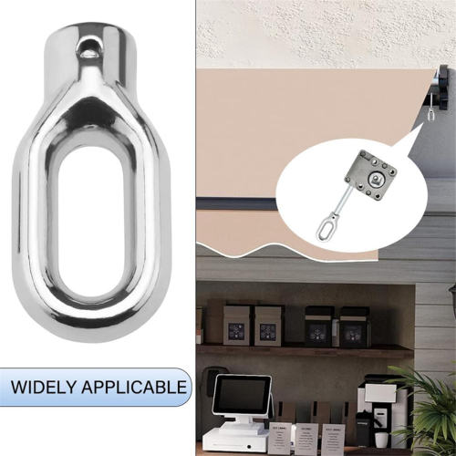 Awning Crank with Hook Bamboo Blinds for Outdoor P 2