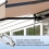 Awning Crank with Hook Bamboo Blinds for Outdoor P 6