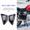 Black Motorcycle Battery Side Cover Frame Covers P 4