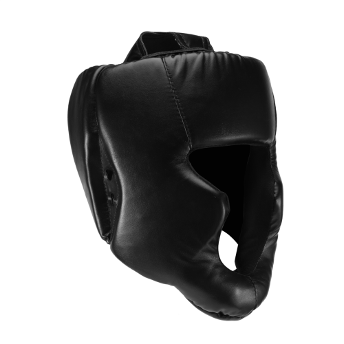 Black Good Headgear Guard Training Helmet Kick Box 1