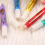 12PCS Magic Puffy Pens for Kids, Magic Popcorn Pens 3