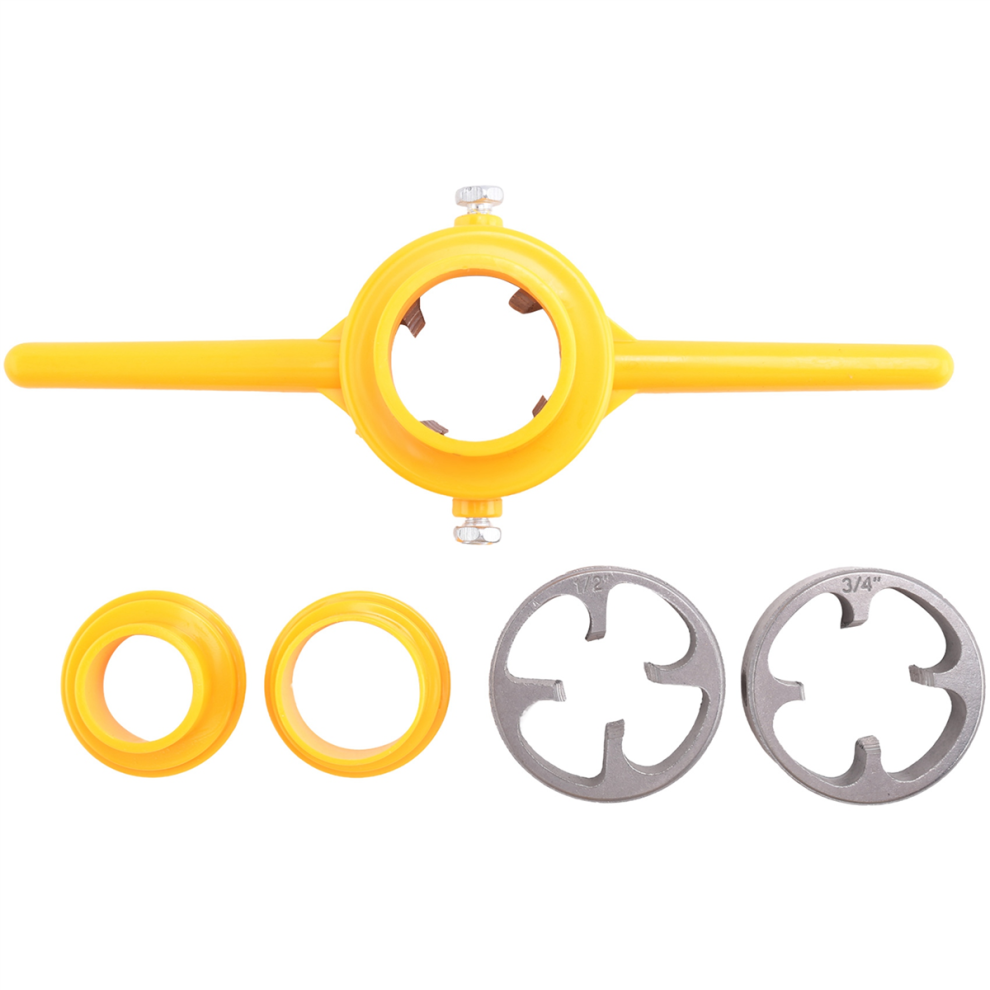 1Pcs Plastic Pipe Thread Die Kit, Pvc Pipe Threader Plumbing Tool 4851612557187