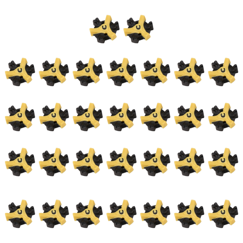 30Pcs Soft Golf Shoe Spikes Metal Thread Studs