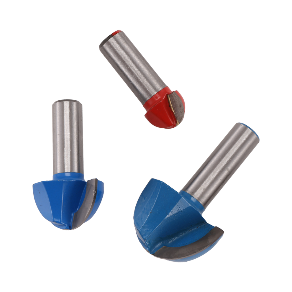 3Pcs Router Bits 1/2Inch Shank Core Box Router Bit Set 4852154357976