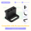 Cold Shoe Mount Adapter 90 Grad Winkel für DSLR 7