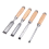 4Pcs Wood Chisels Tool Set for Carpenter 6/12/18/24mm 4